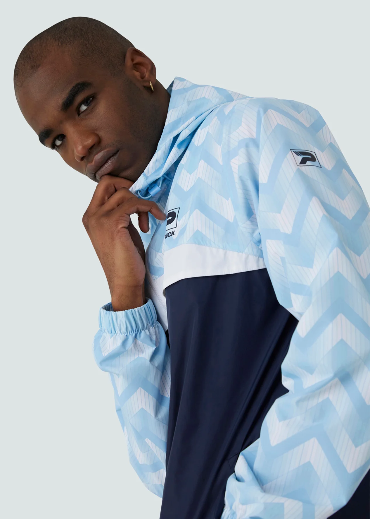 Cagoule Windbreaker - Sky Blue - Image 3
