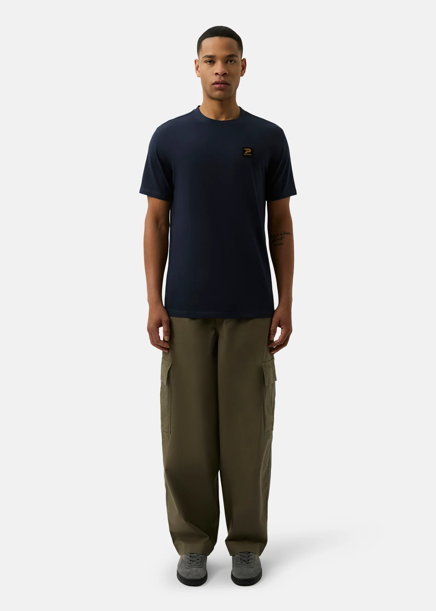 Cambell Tee - Navy - Image 3