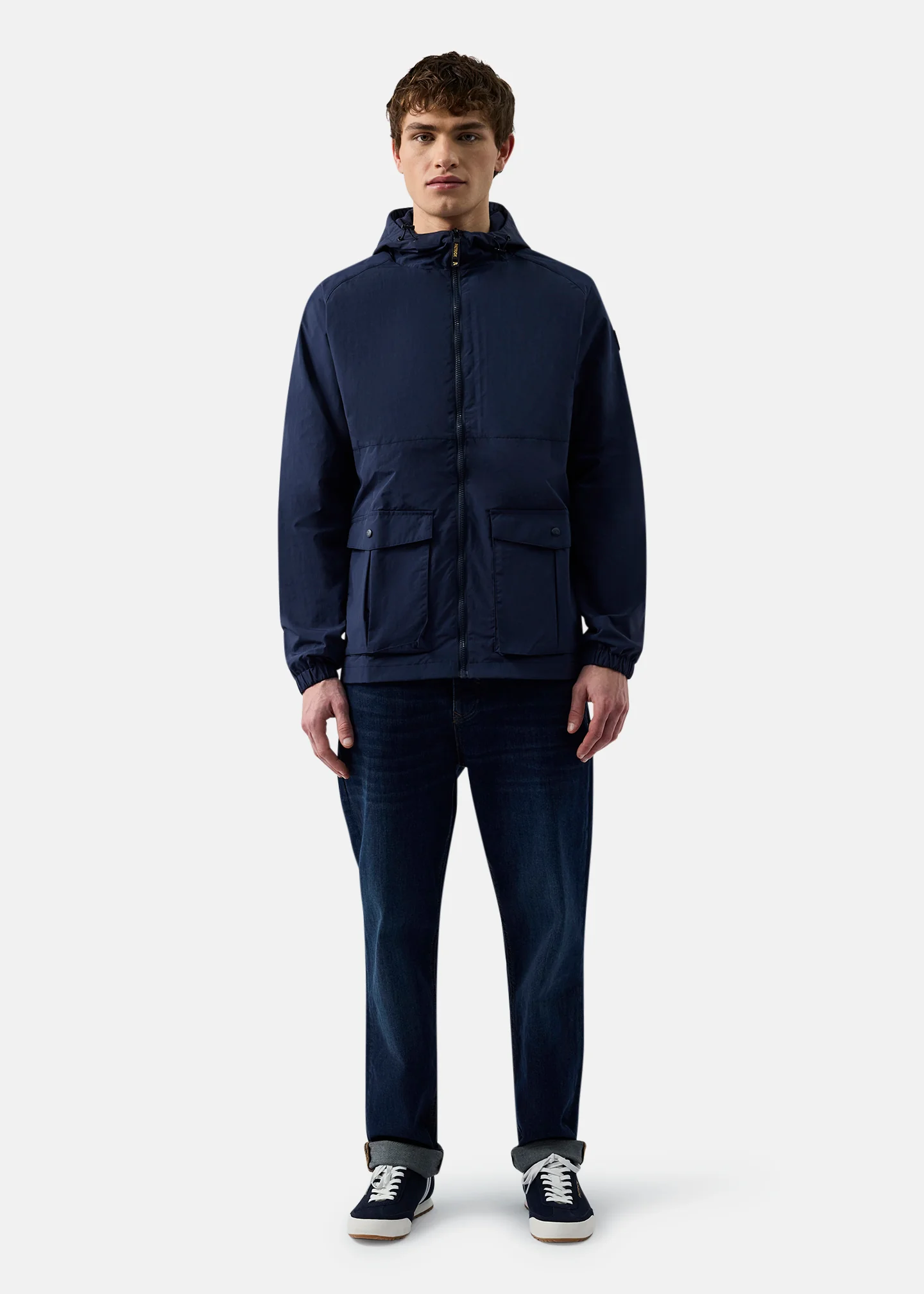 Chapman Full Zip Jacket - Navy - Image 3