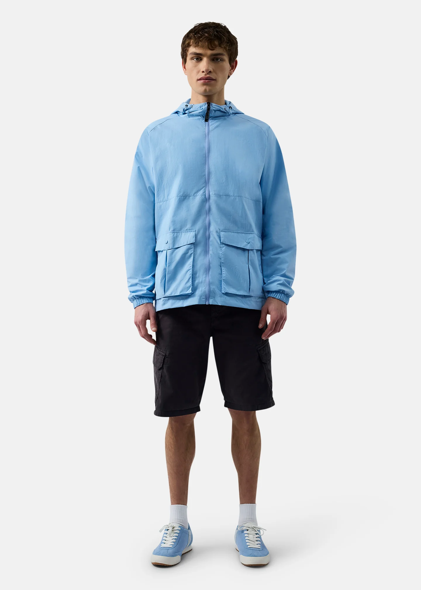 Chapman Full Zip Jacket - Sky Blue - Image 3