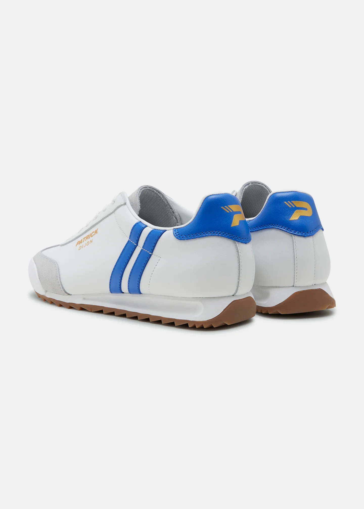 Dijon Trainer - White/Royal Blue - Image 3