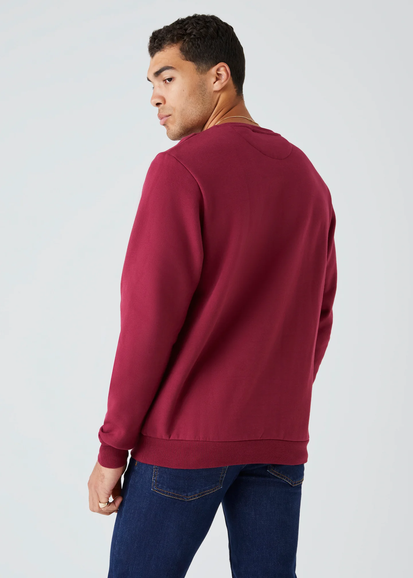 Dre Sweatshirt - Burgundy - Image 2
