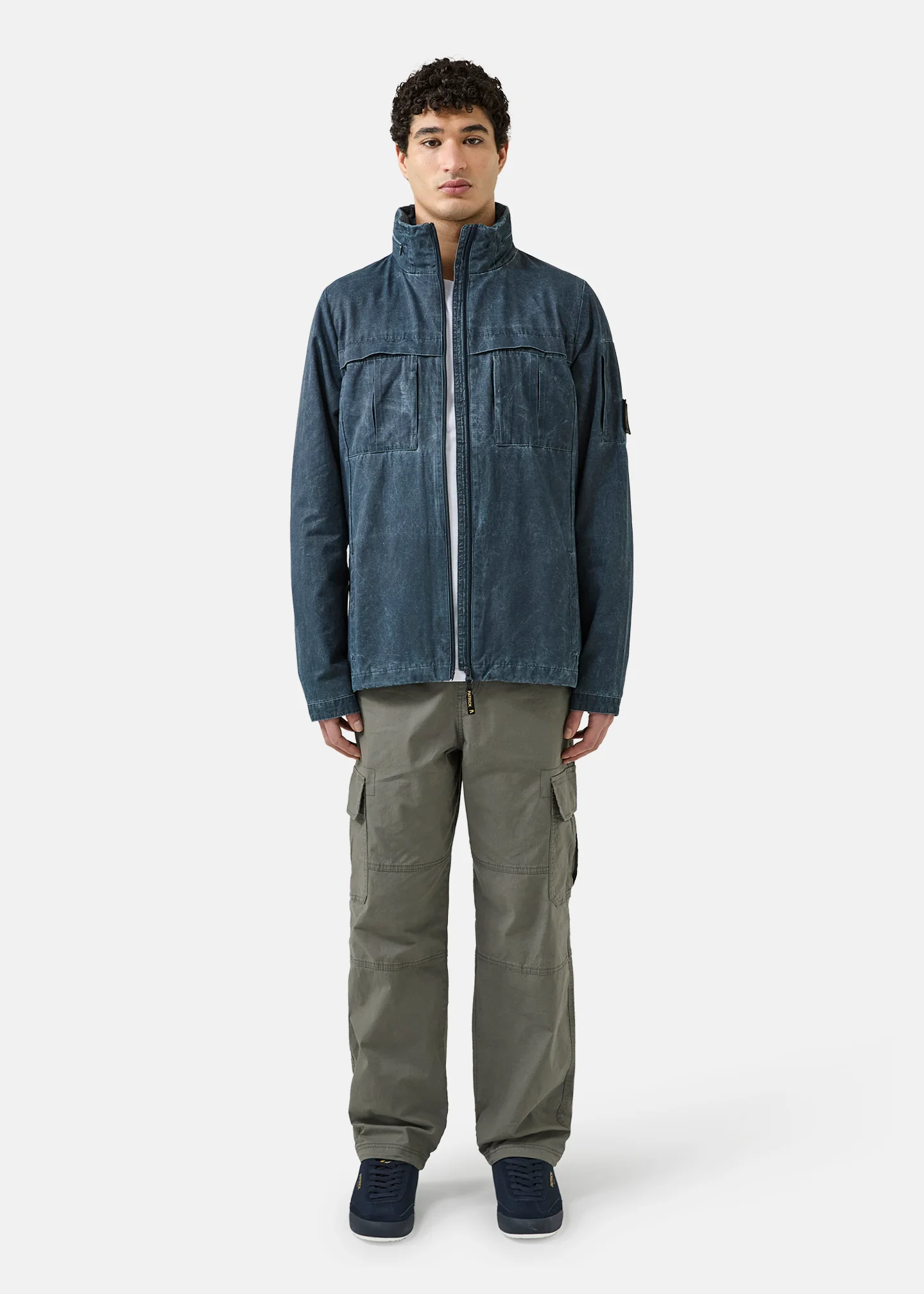 Harley FZ Jacket - Navy - Image 4