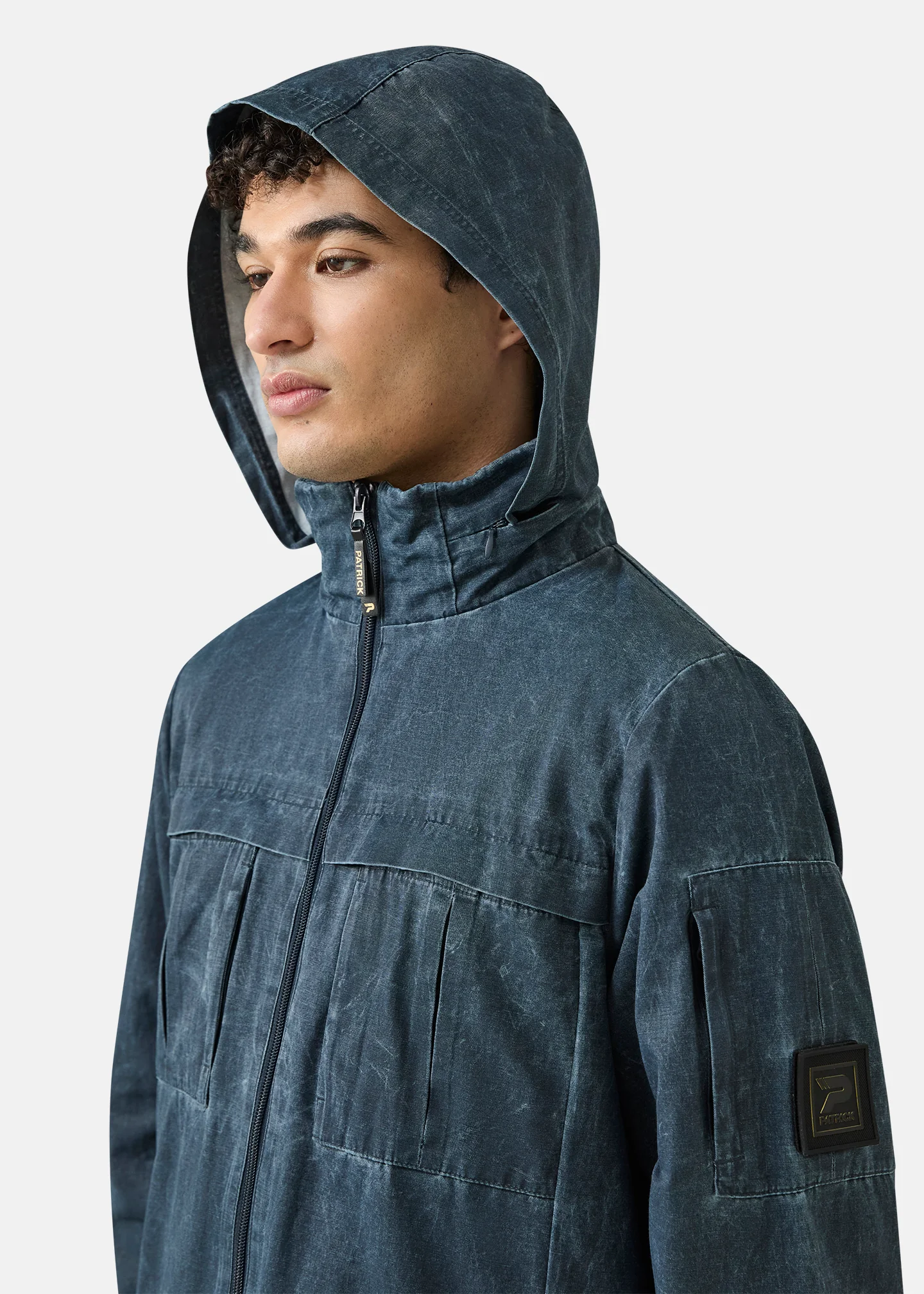 Harley FZ Jacket - Navy - Image 8