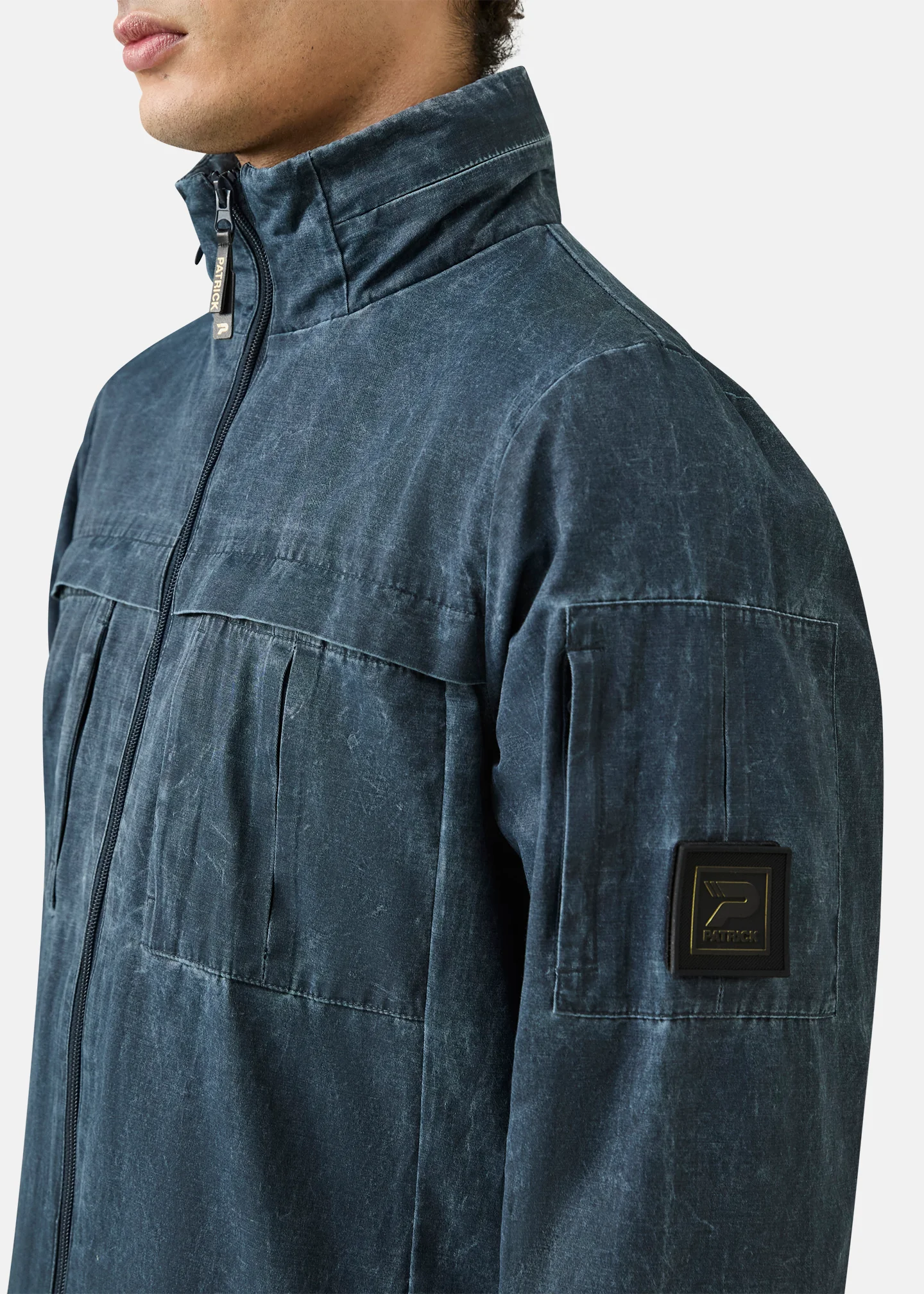 Harley FZ Jacket - Navy - Image 9