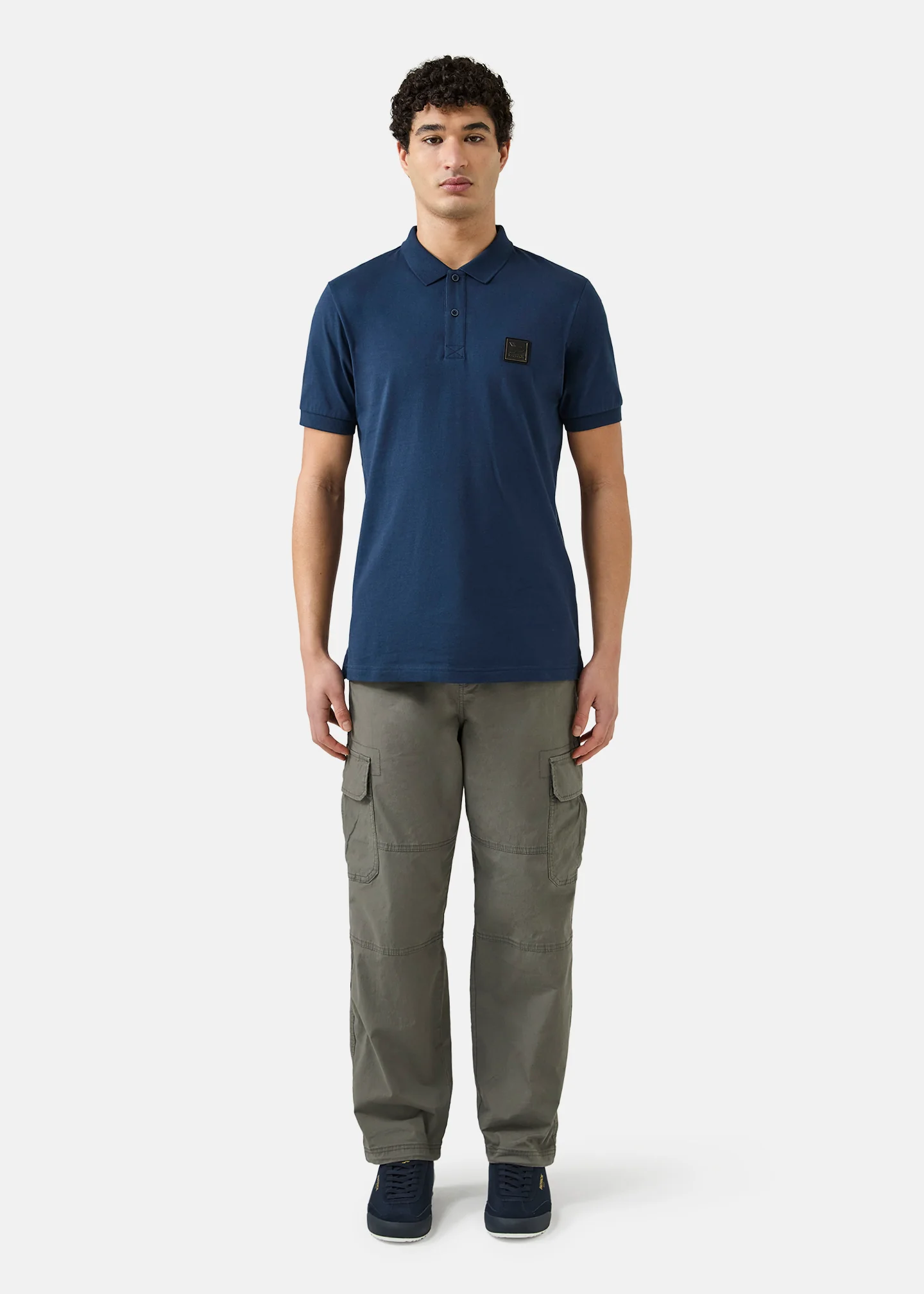 Harrison Polo - Navy - Image 3
