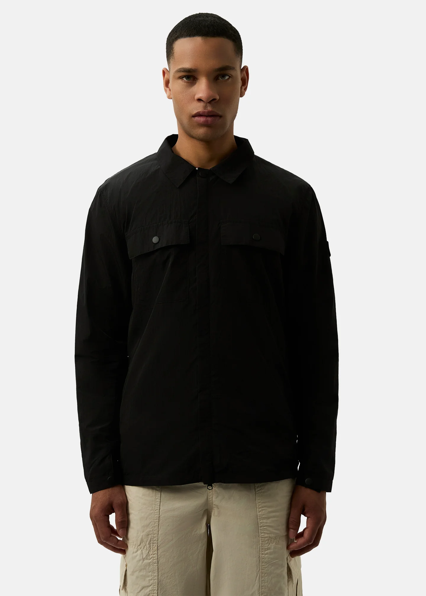 Jackson Overshirt - Black - Image 3