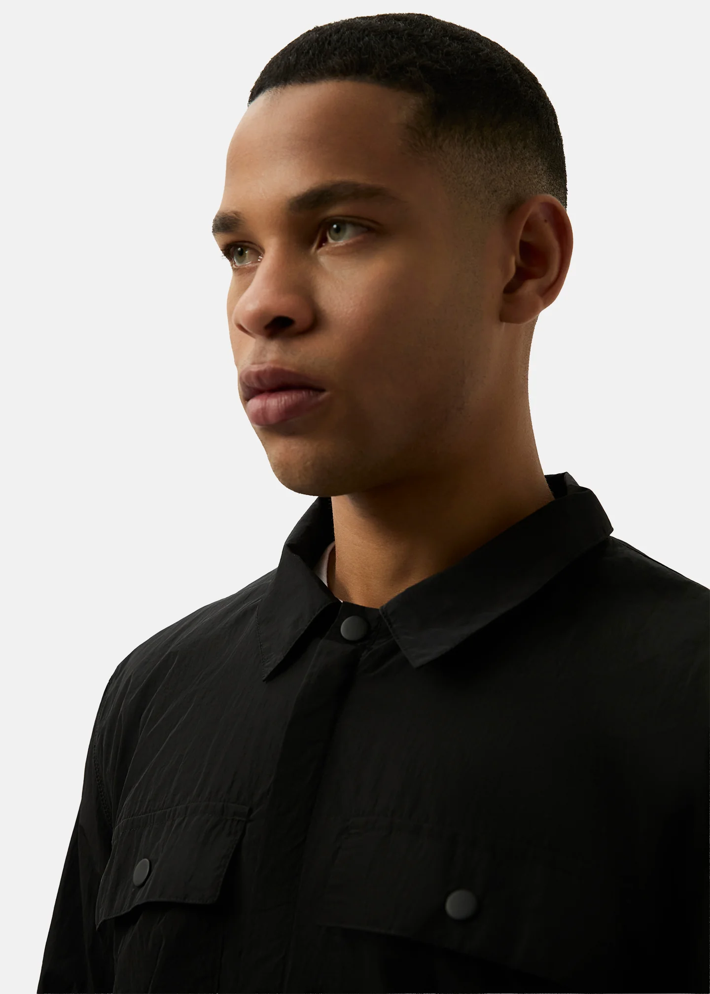 Jackson Overshirt - Black - Image 7
