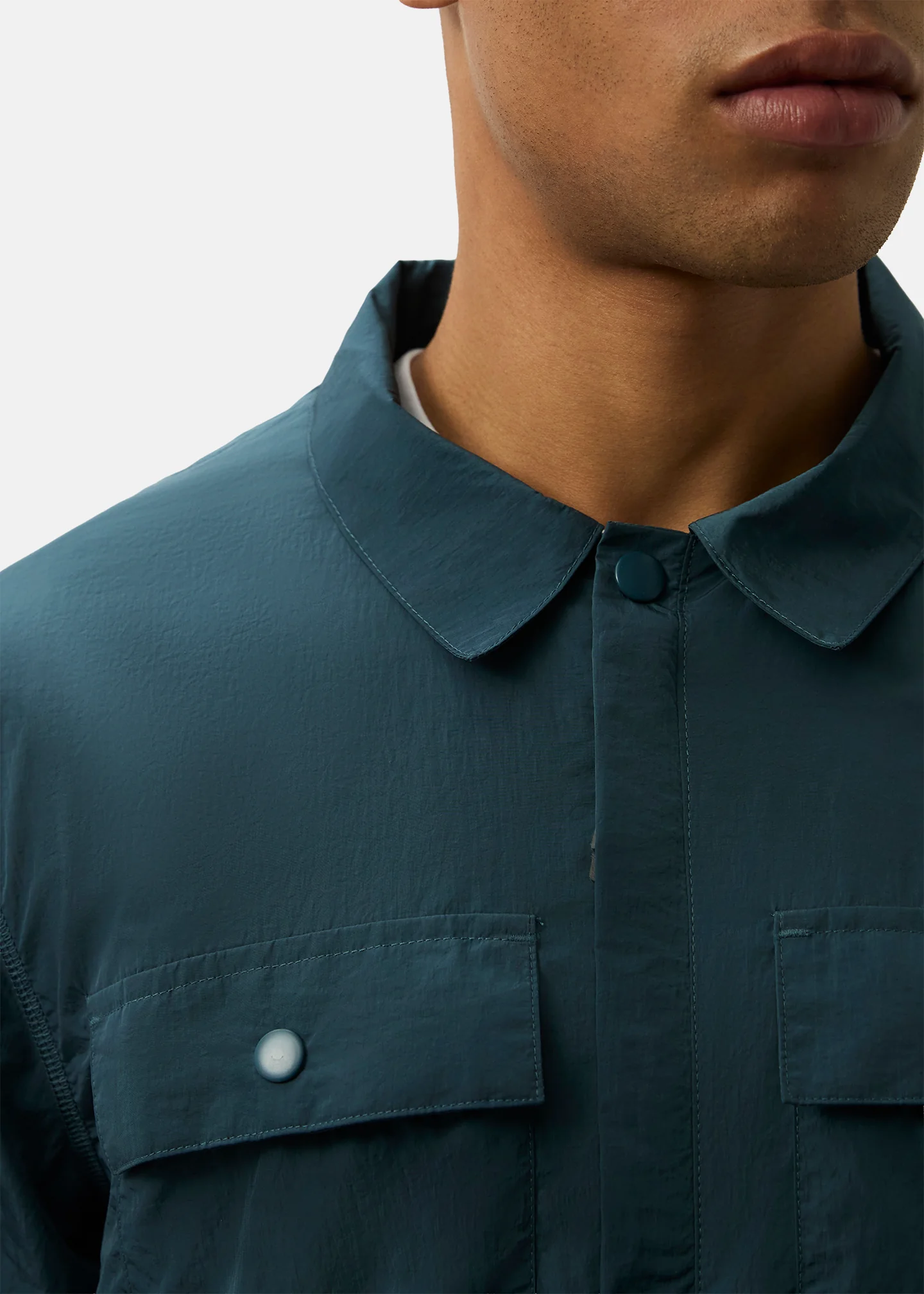 Jackson Overshirt - Dark Blue - Image 7