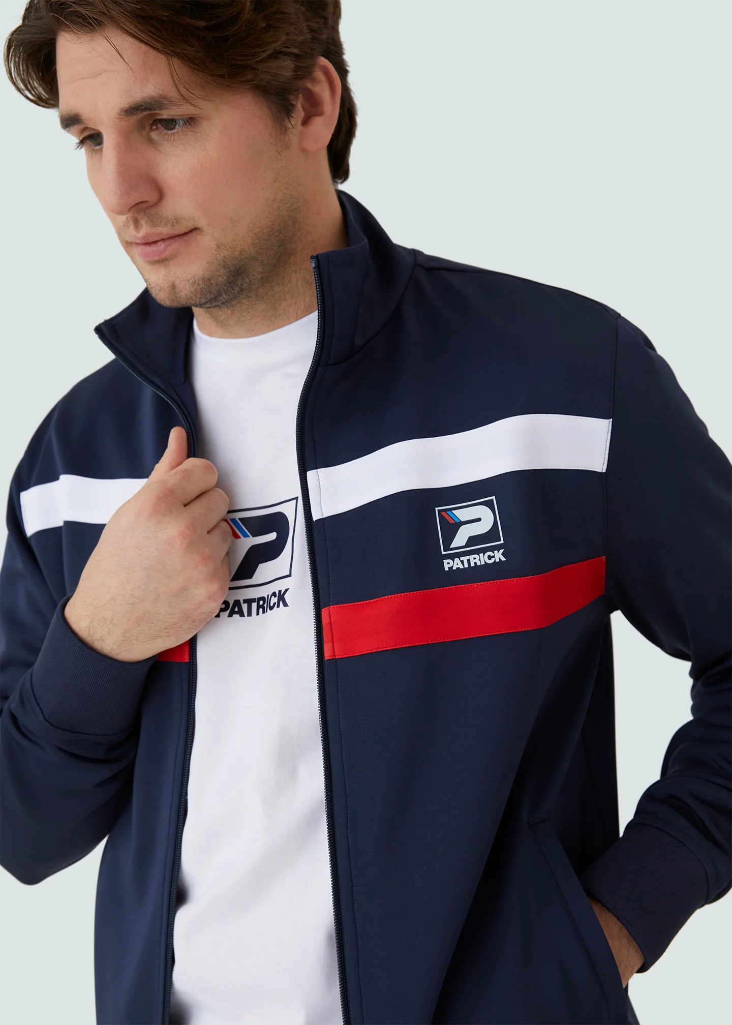 Jimmy Track Top - Navy - Image 3