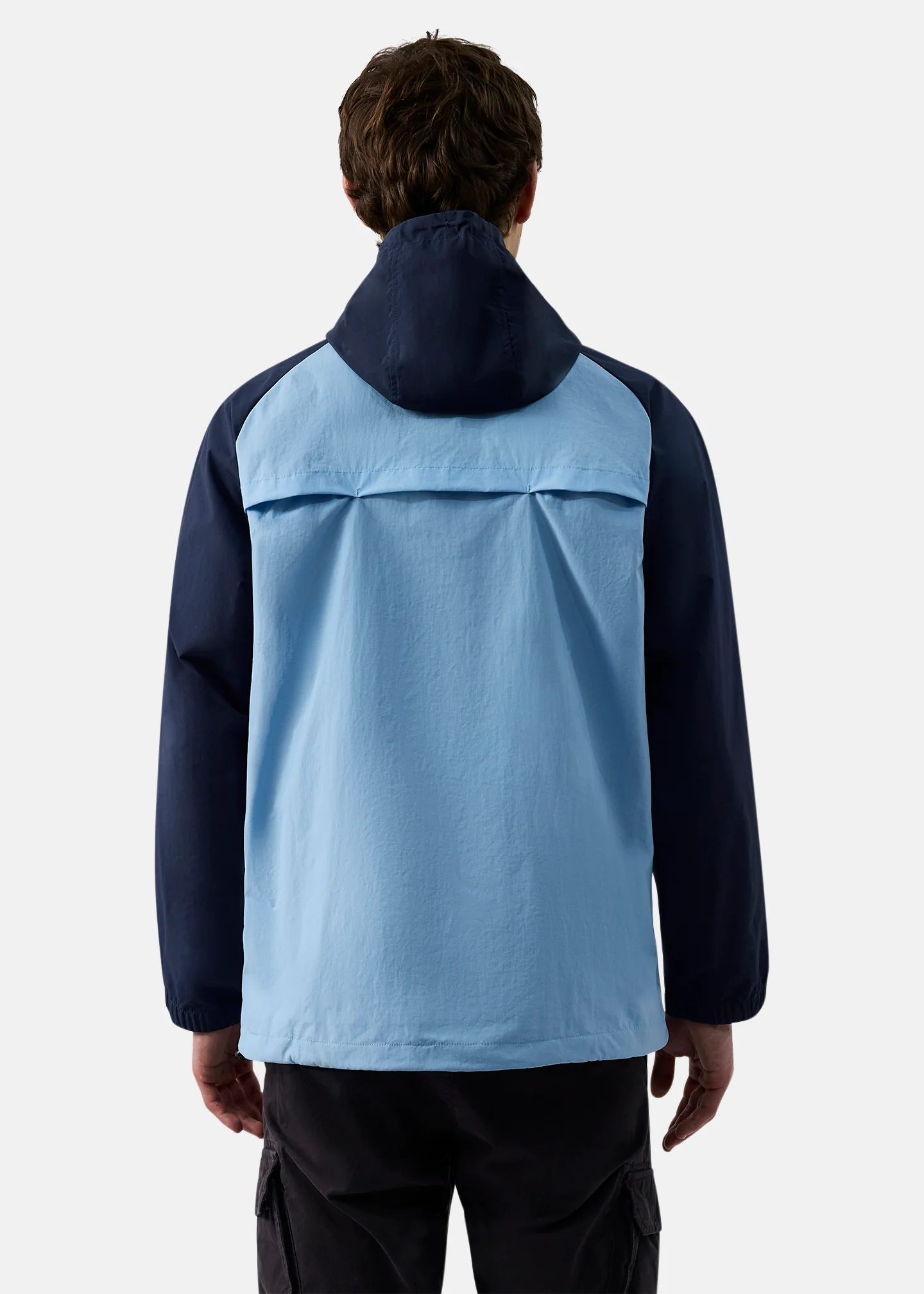 Lawson Overhead Jacket - Navy/Sky Blue - Image 2