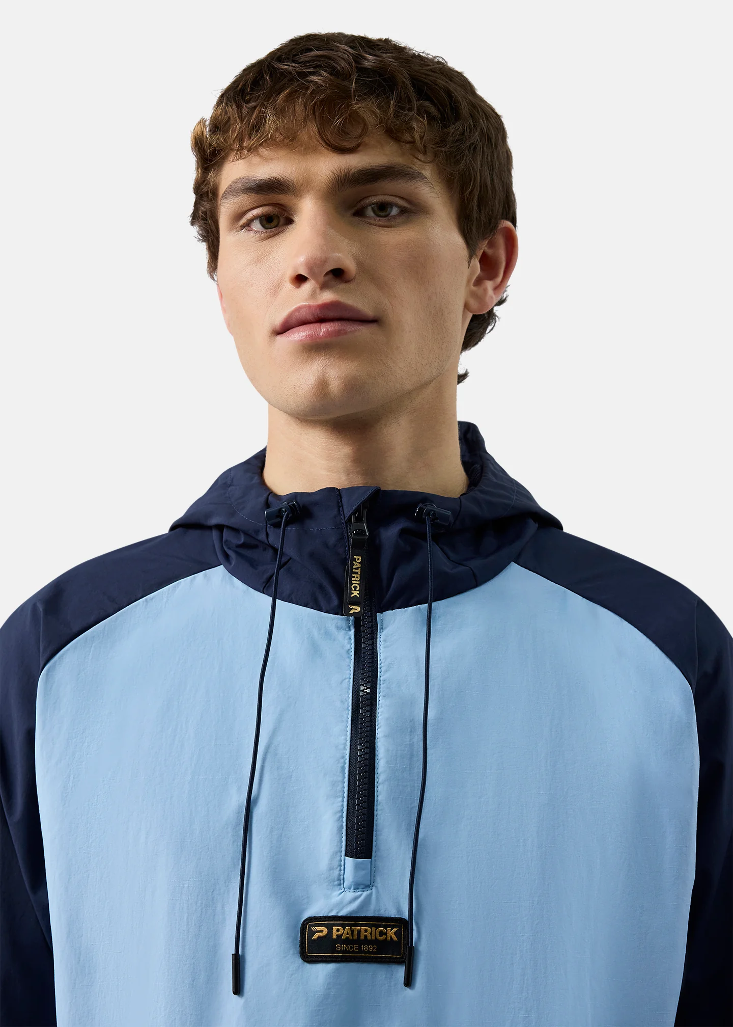 Lawson Overhead Jacket - Navy/Sky Blue - Image 4
