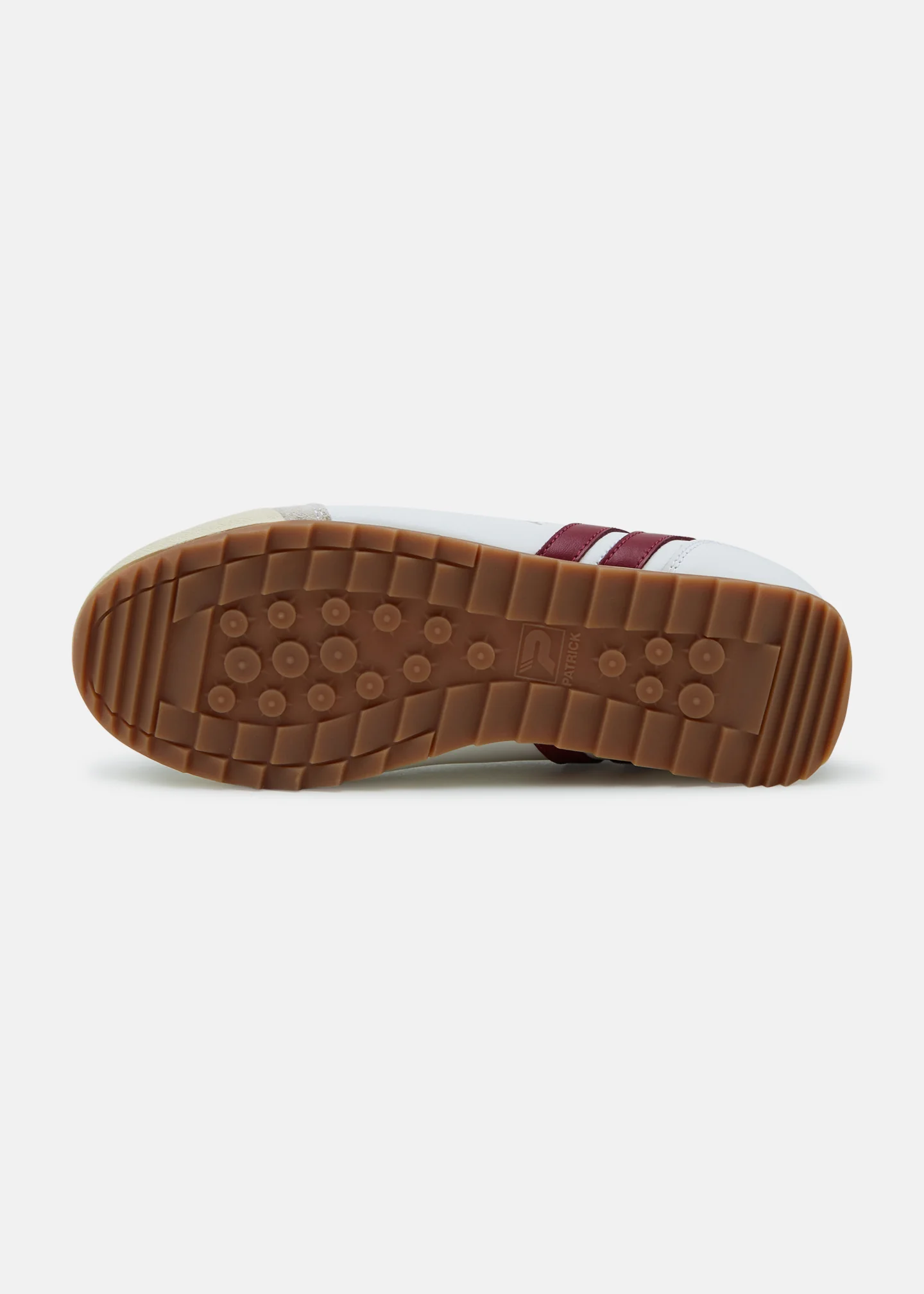 Liverpool Trainer - Off White/Burgundy - Image 4