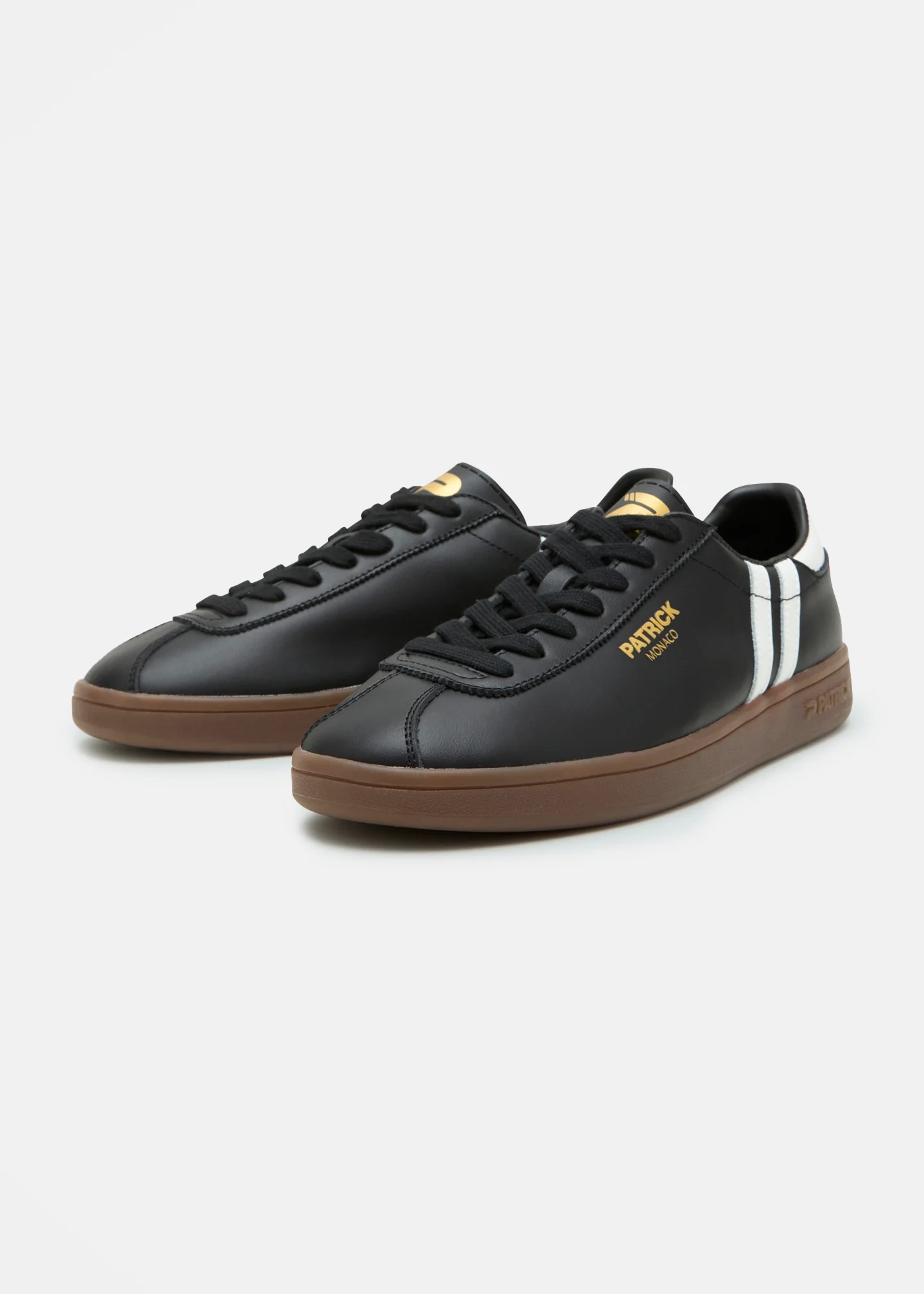 Monaco Cupsole - Black/White/Dark Gum - Image 2