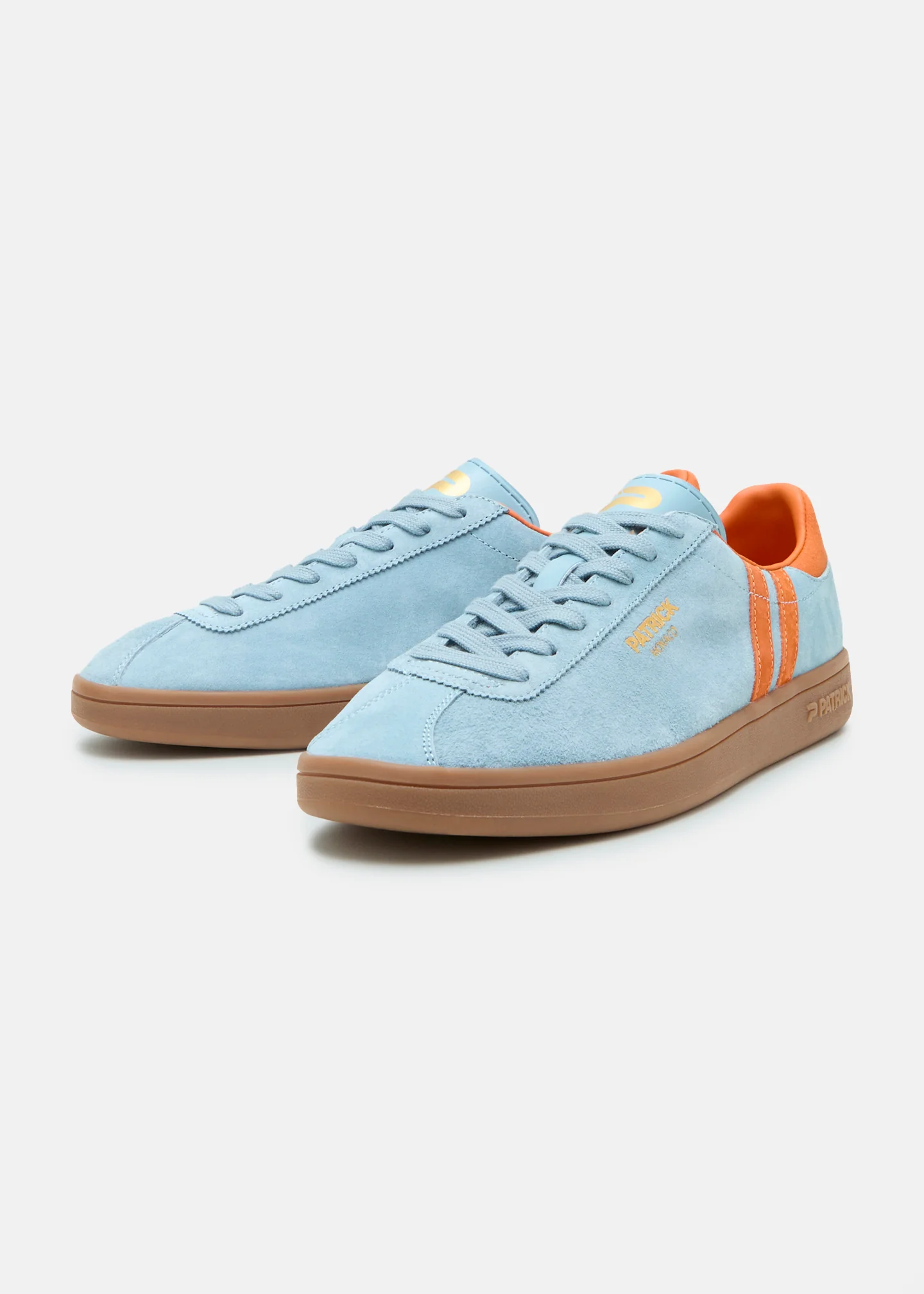 Monaco Cupsole - Light Blue/Orange - Image 2