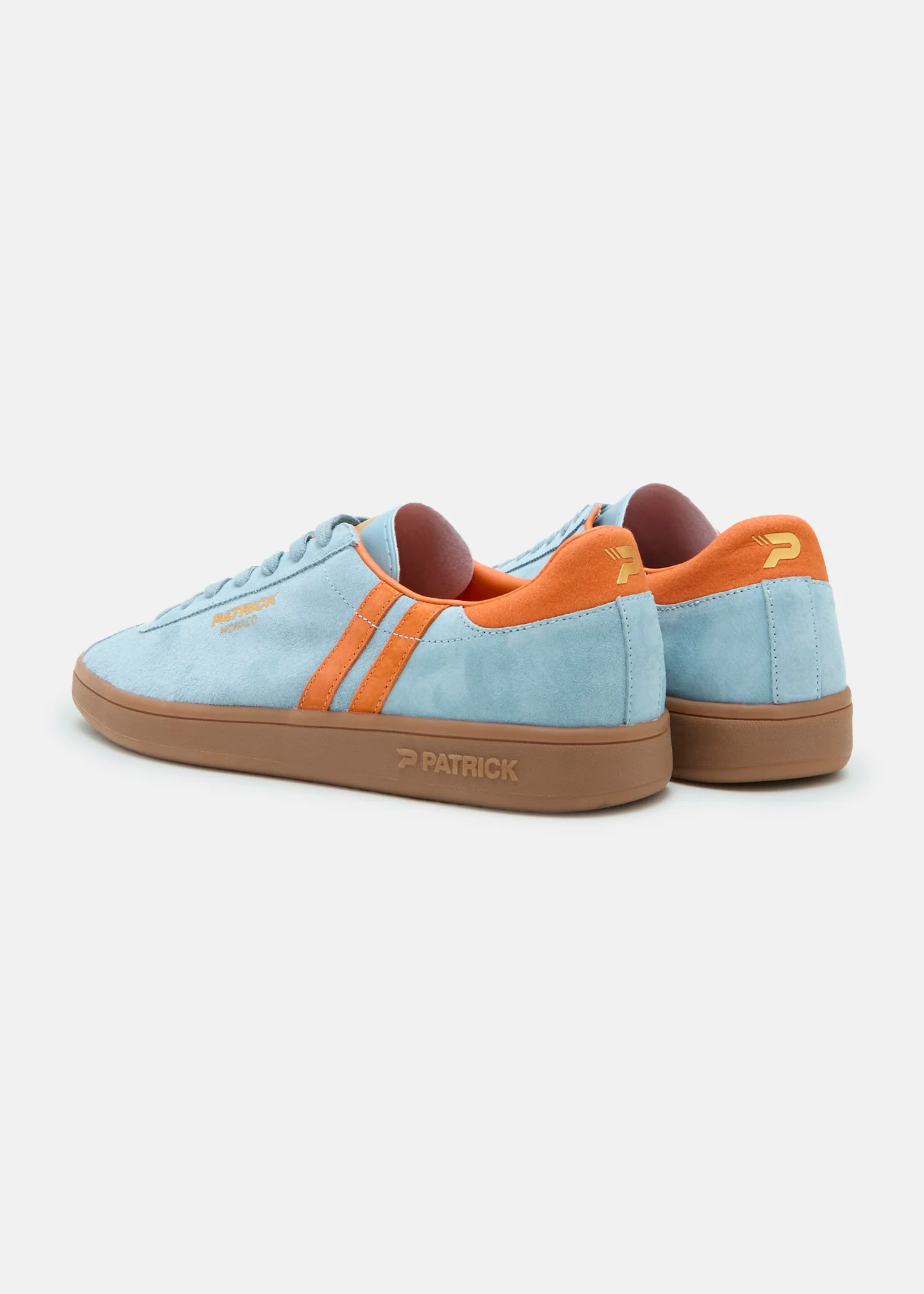 Monaco Cupsole - Light Blue/Orange - Image 3