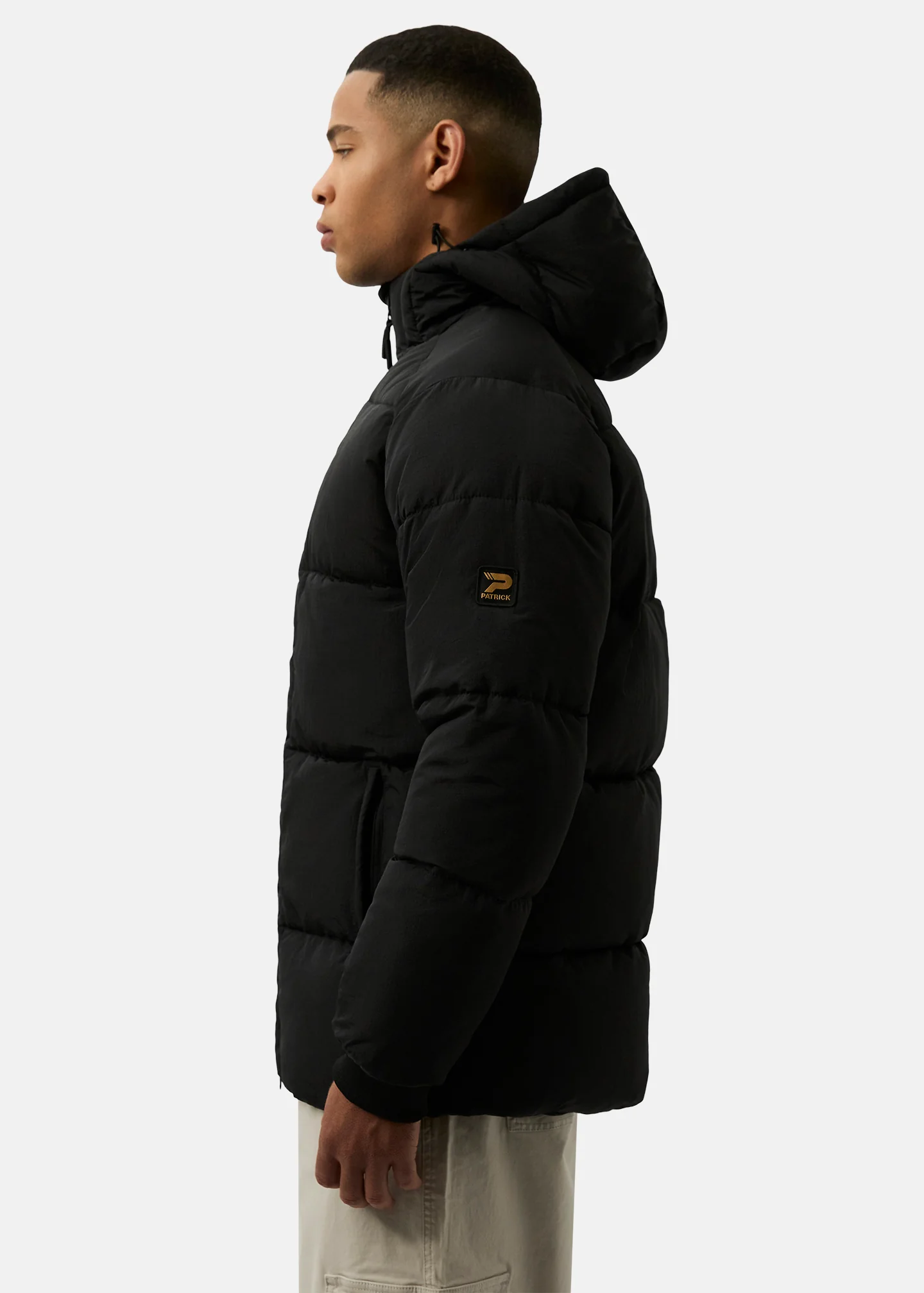 Noah Puffer Jacket - Black - Image 6