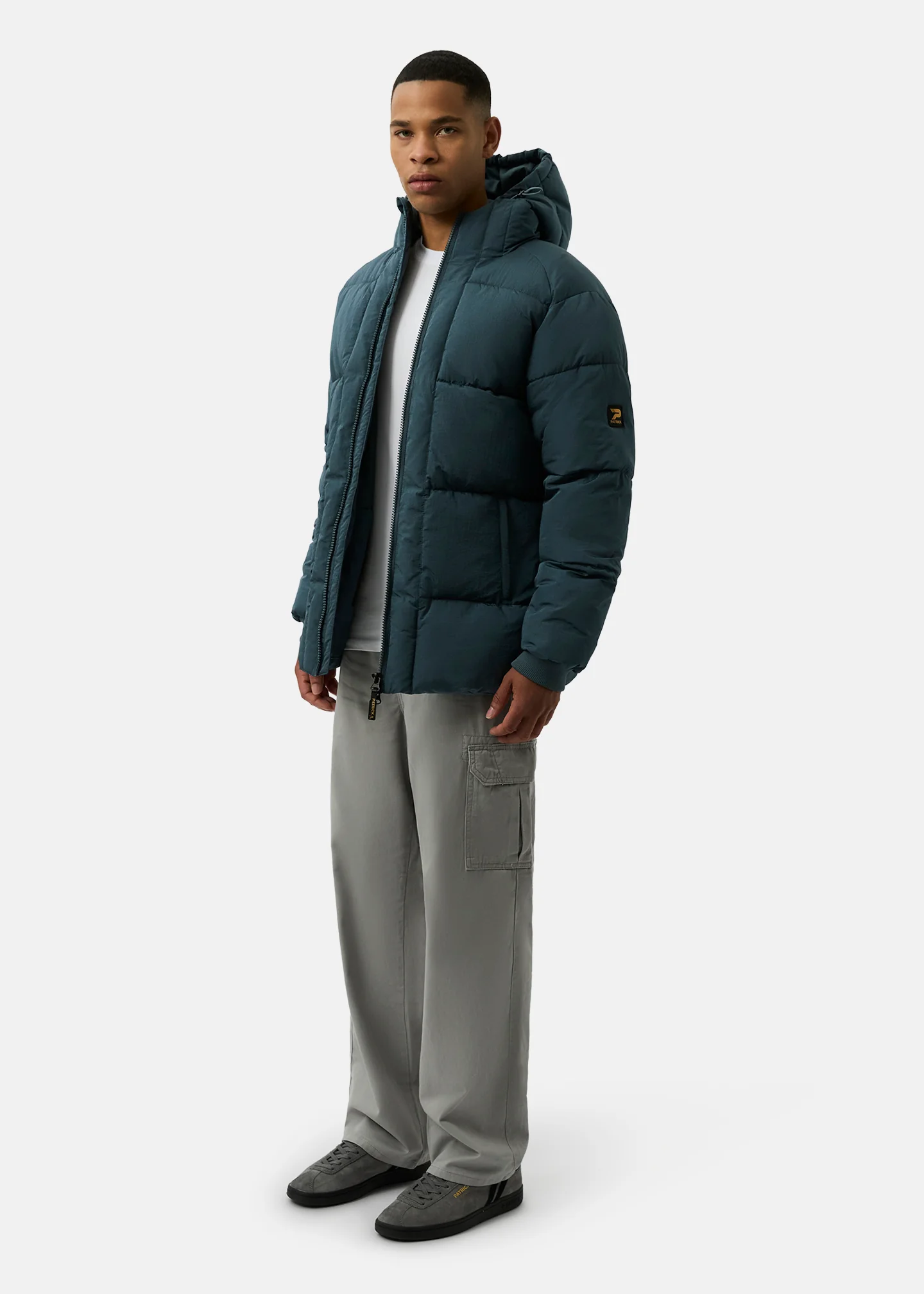 Noah Puffer Jacket - Dark Blue - Image 3
