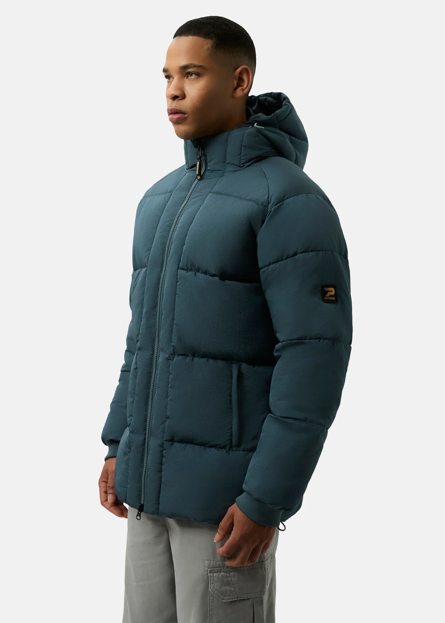 Noah Puffer Jacket - Dark Blue - Image 4