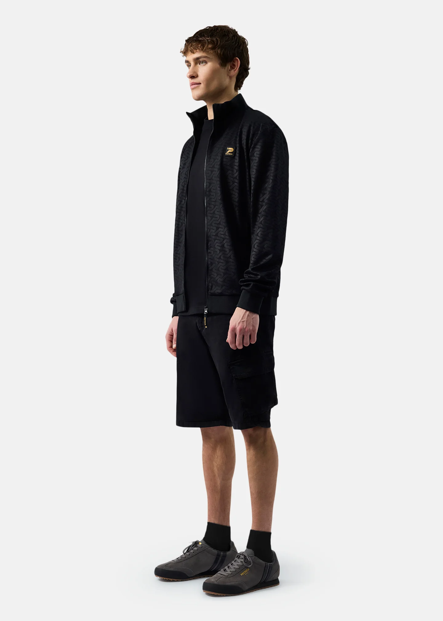 Patterson Track Top - Black - Image 3