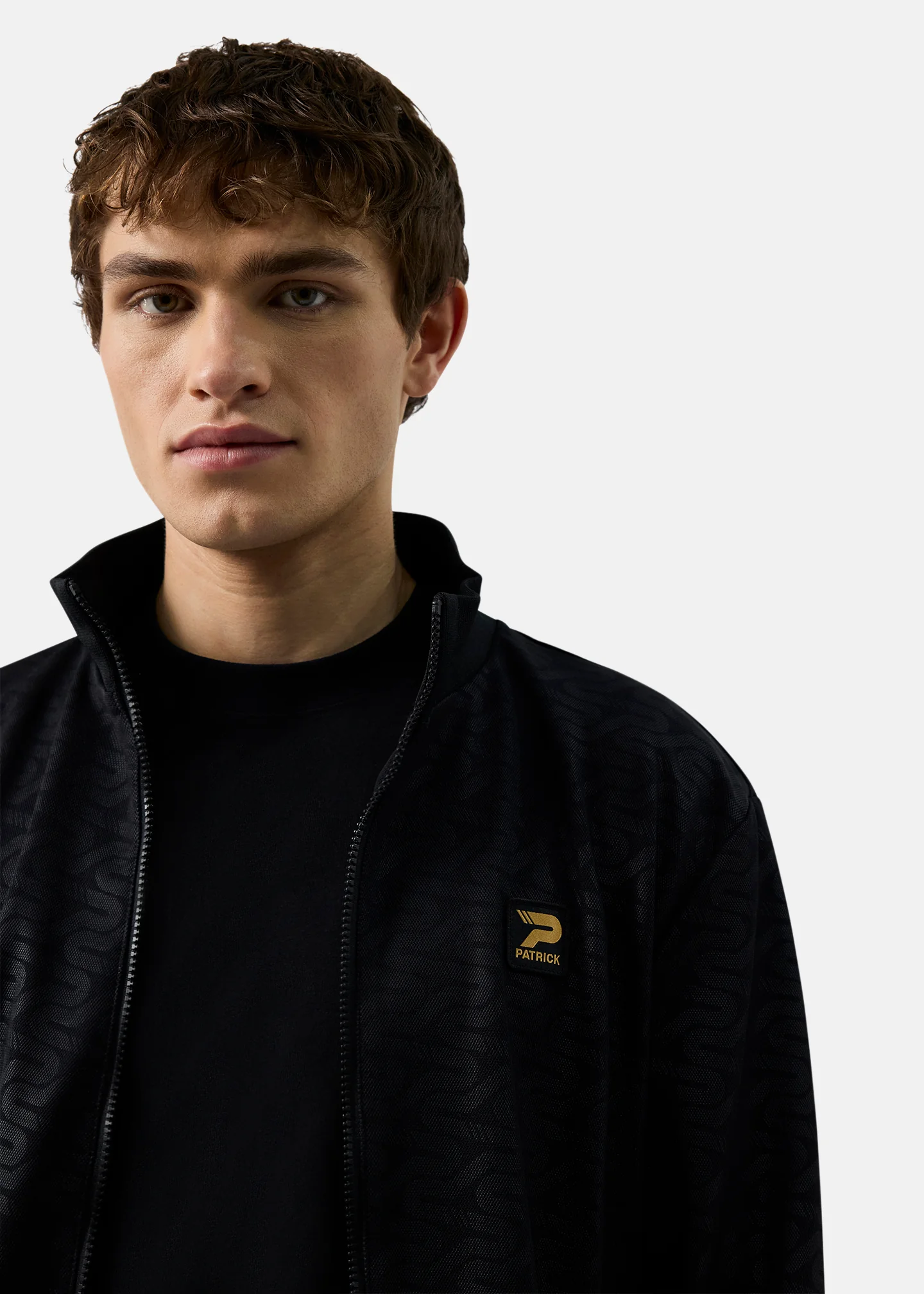 Patterson Track Top - Black - Image 4