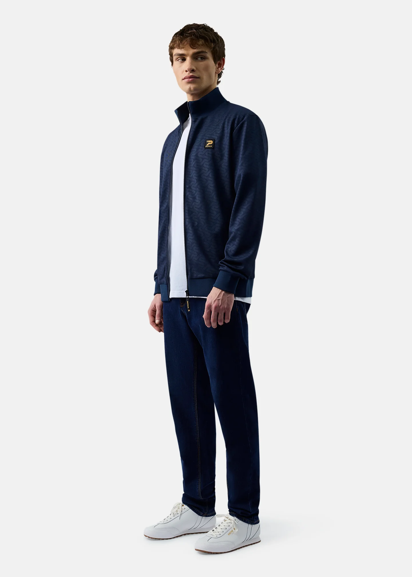 Patterson Track Top - Navy - Image 3