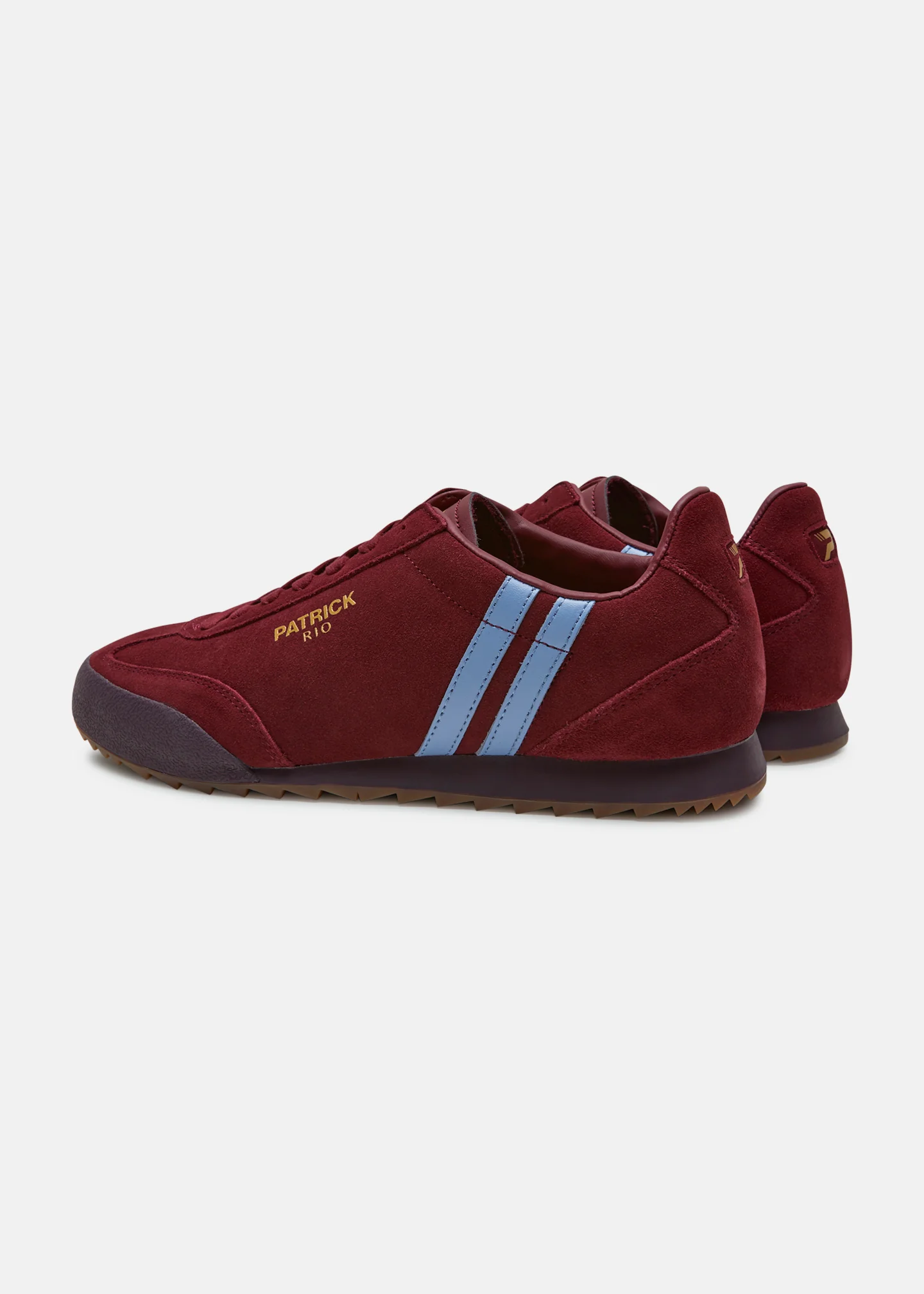 Rio Trainer - Burgundy/Sky Blue - Image 3