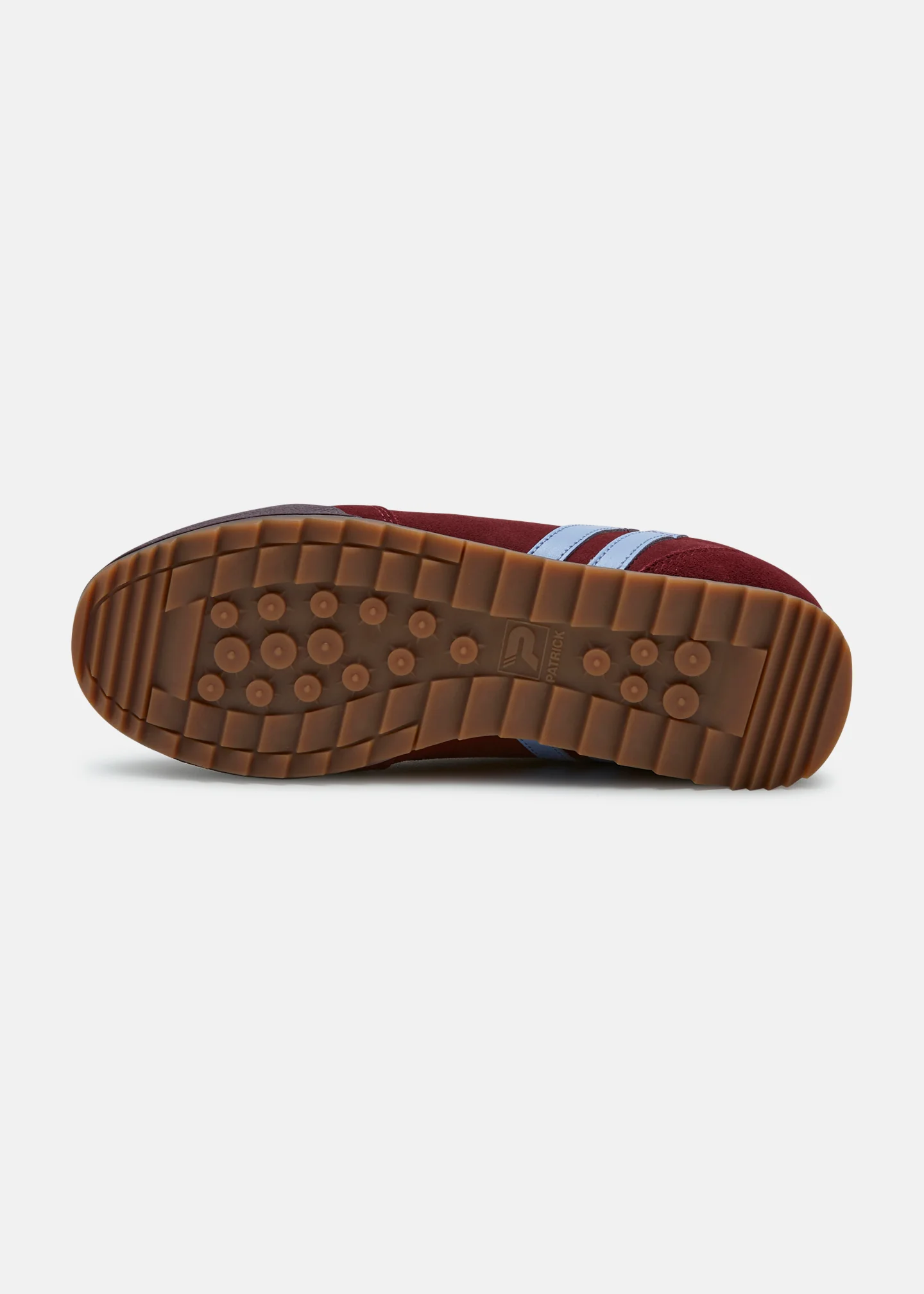 Rio Trainer - Burgundy/Sky Blue - Image 4
