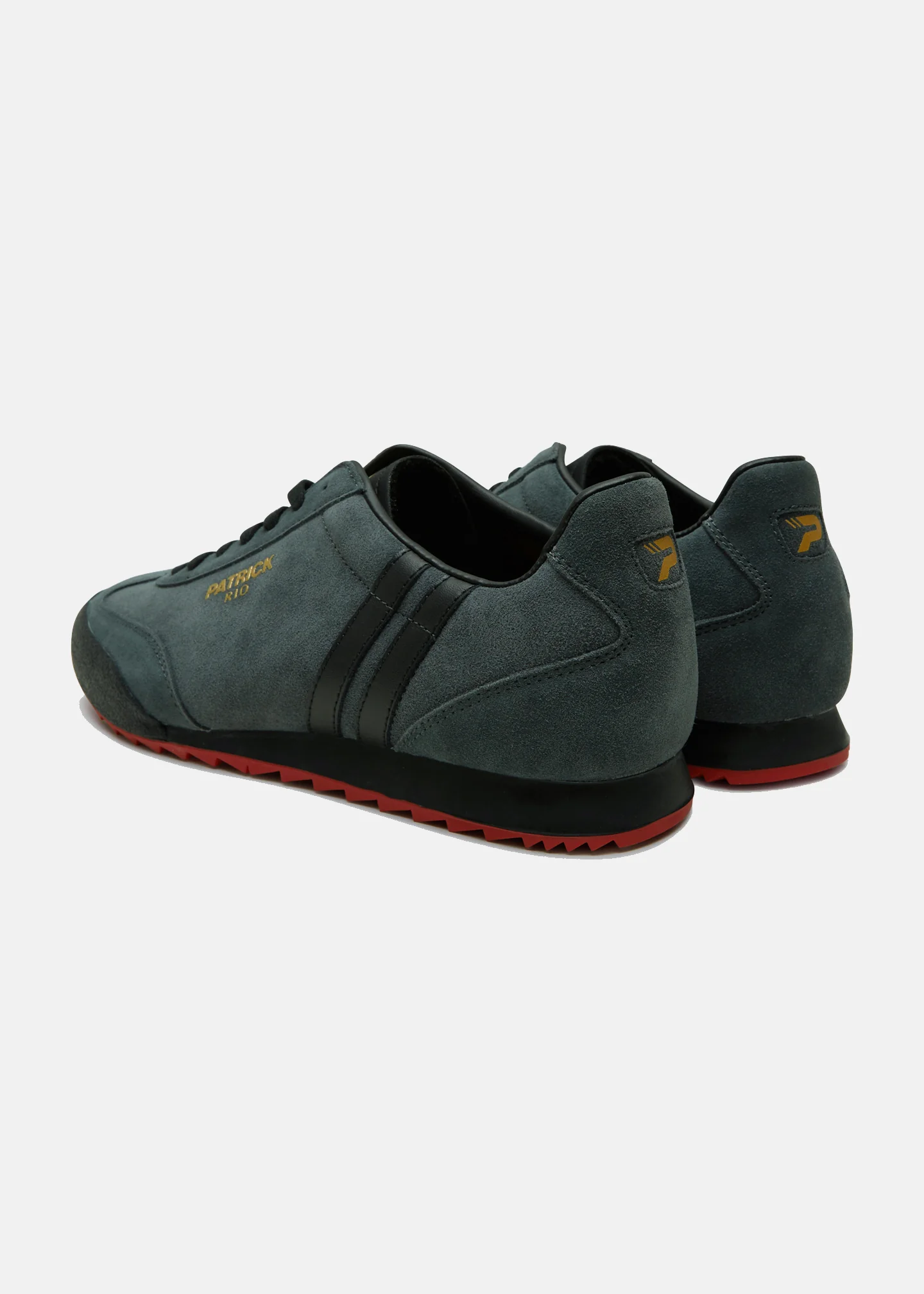 Rio Trainer - Dark Grey/Black/Red - Image 3